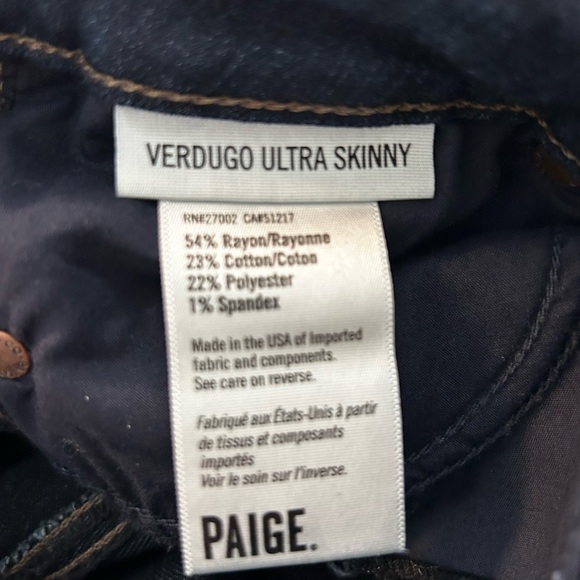 PAIGE Verdugo Ultra Skinny 25 - Picture 7 of 7